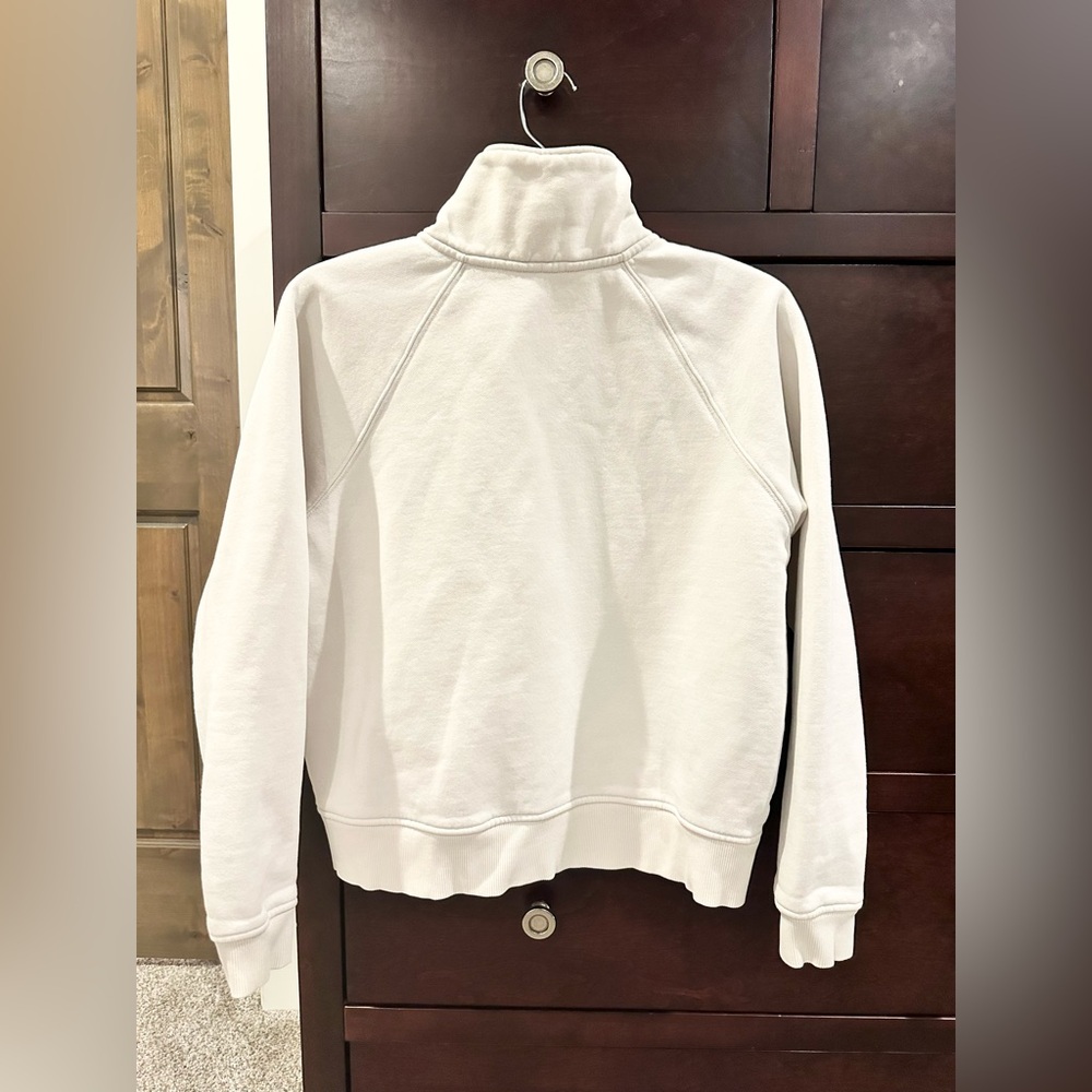 Vuori Cream Half-Zip Sweatshirt - Picture 4 of 6